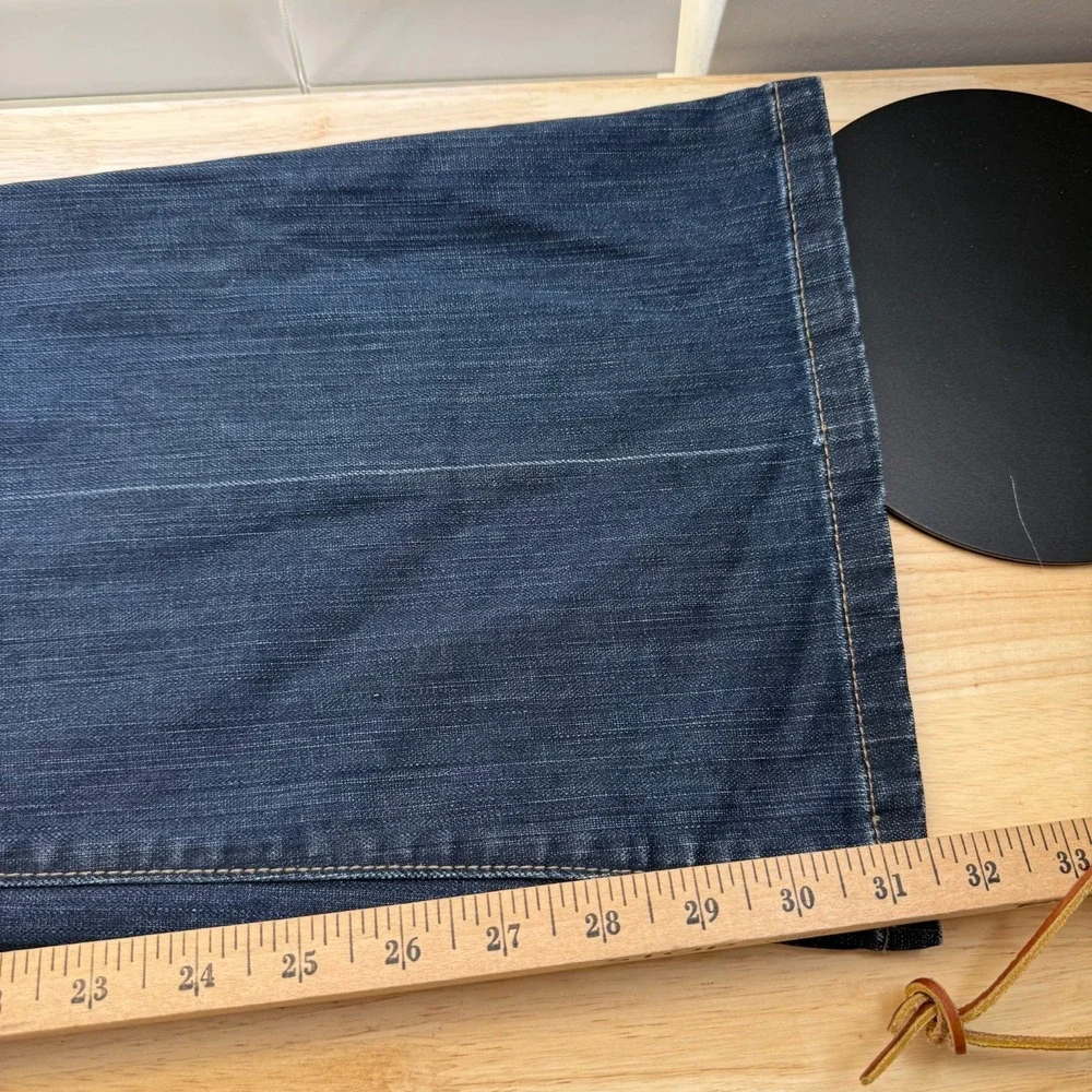 Maurices Molli Flare‎ Jeans Women's Blue Denim Mid Rise Stretch Pockets - 9/10